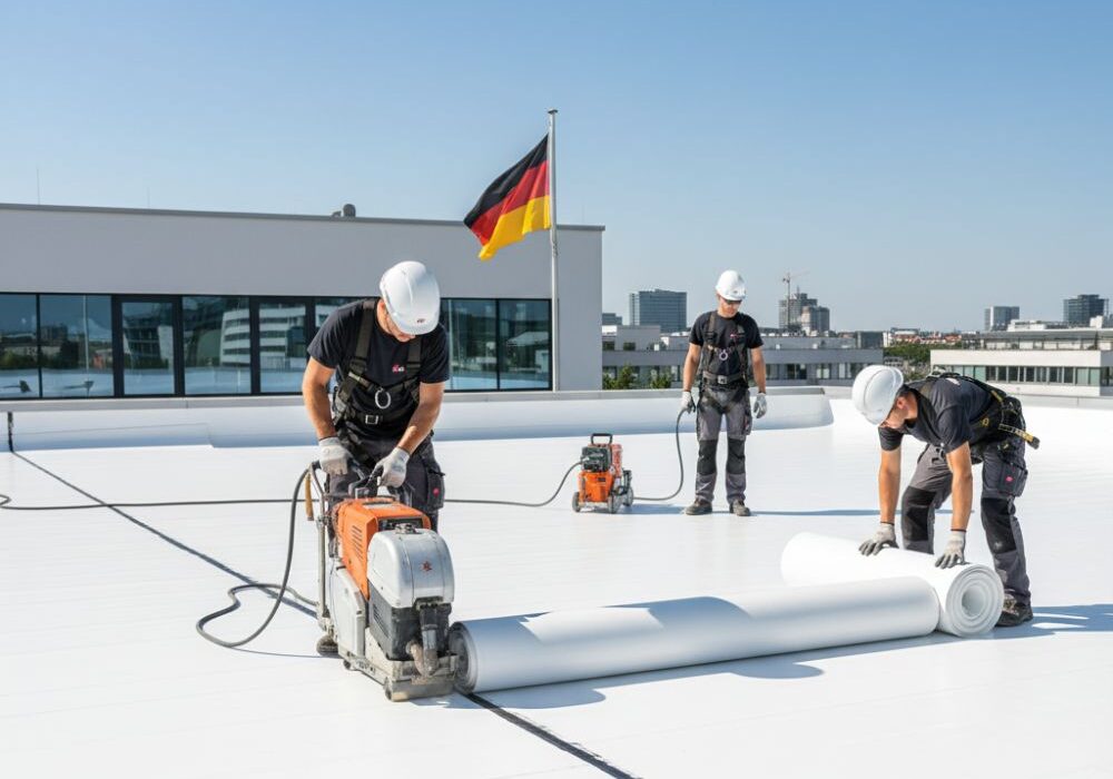 Flachdach abdichten: Die besten Materialien im Überblick