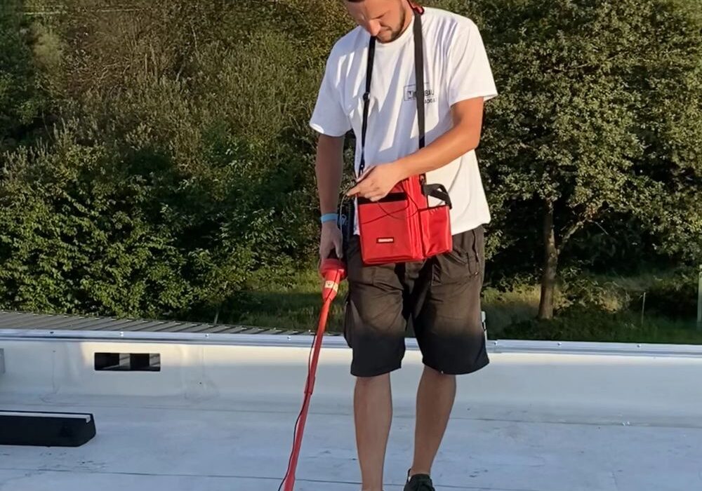 Flachdach Diagnose und Lecksuche