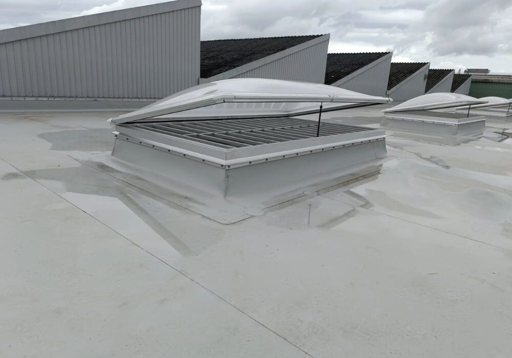 Lichtkuppeln für Flachdach