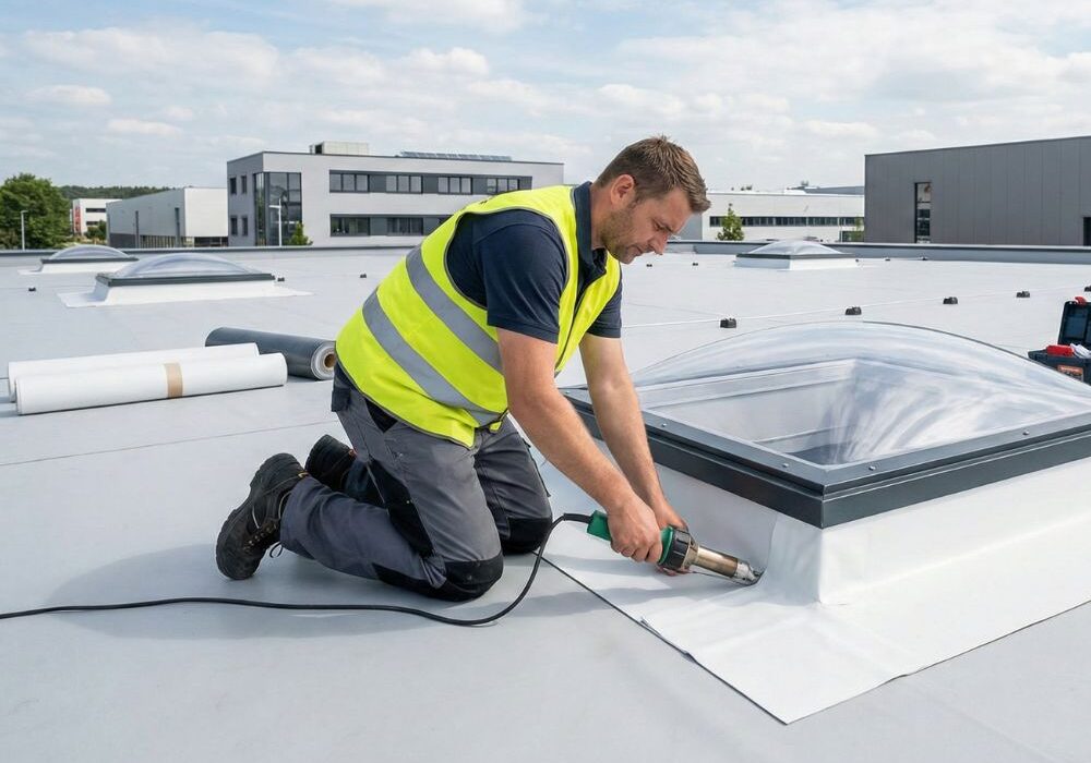 Lichtkuppeln und Dachfenster fürs Flachdach erklärt