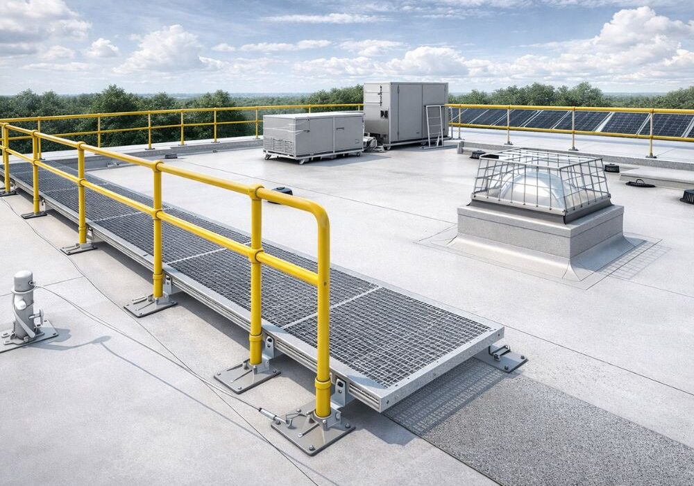 Sicherheit auf dem Flachdach: Systeme im Überblick