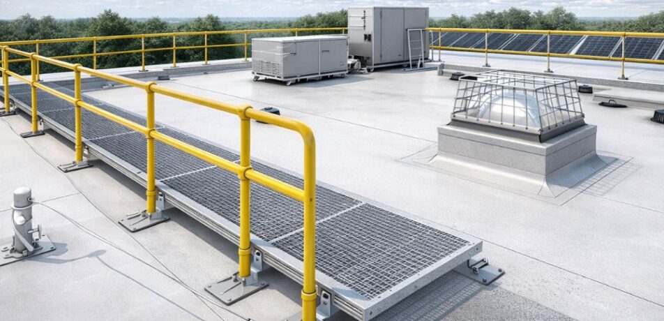 Sicherheit auf dem Flachdach: Systeme im Überblick