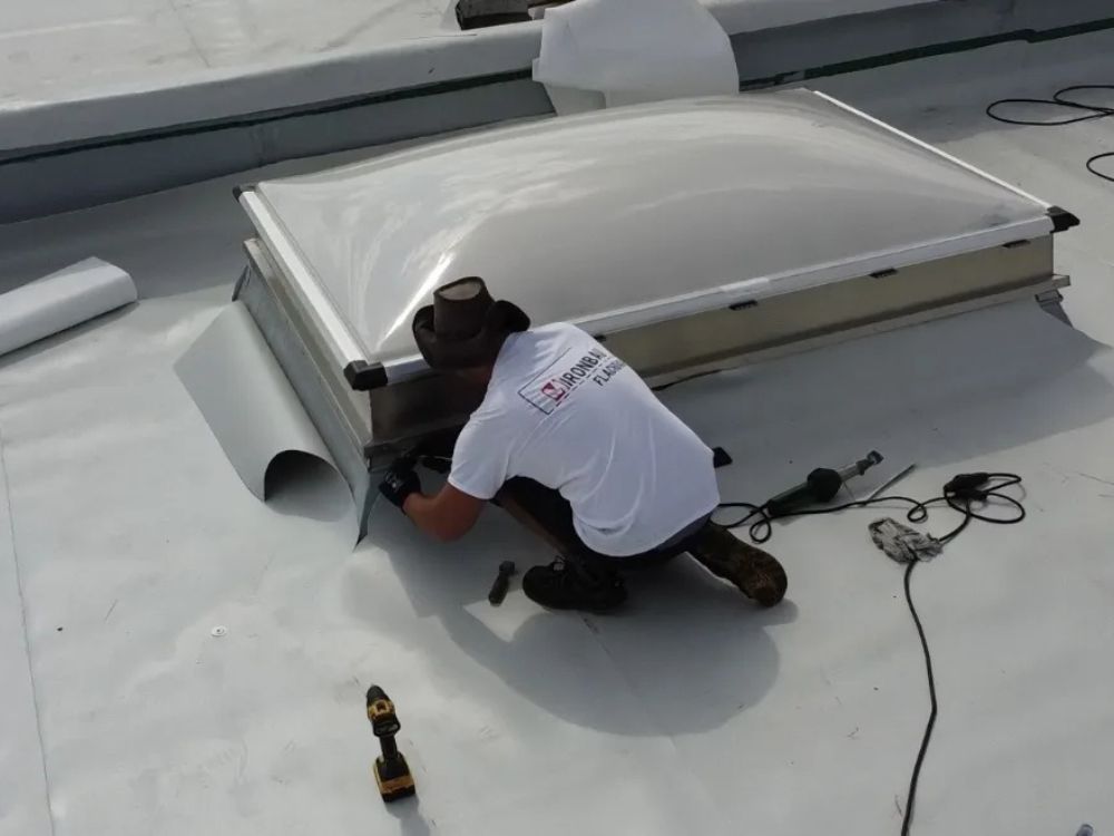 Teilsanierung Flachdach