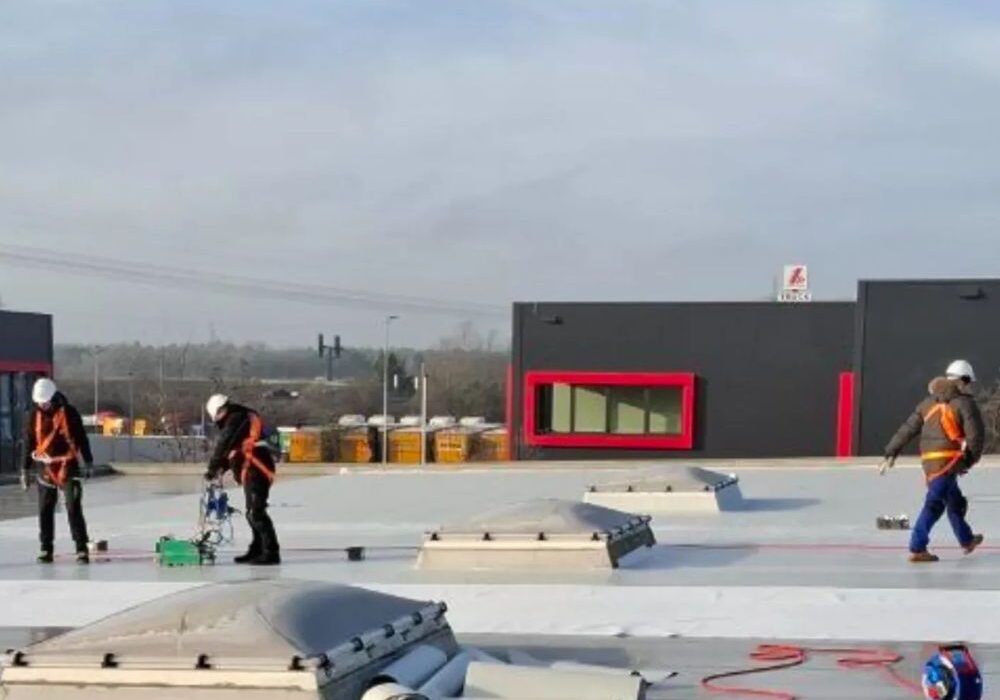 Teilsanierung Flachdach