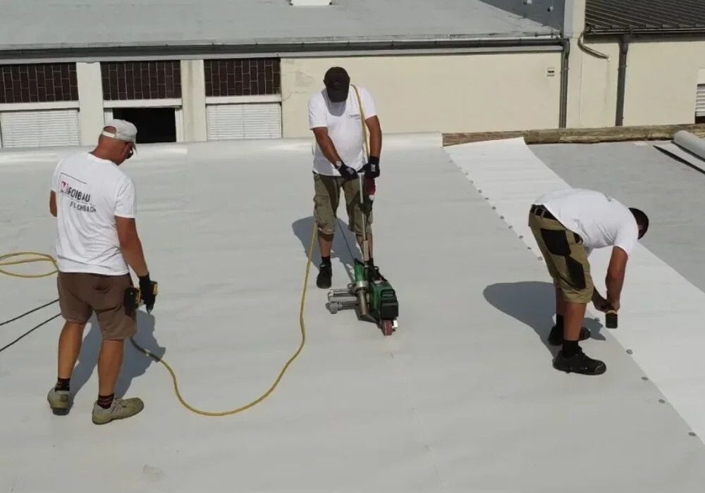 Teilsanierung Flachdach