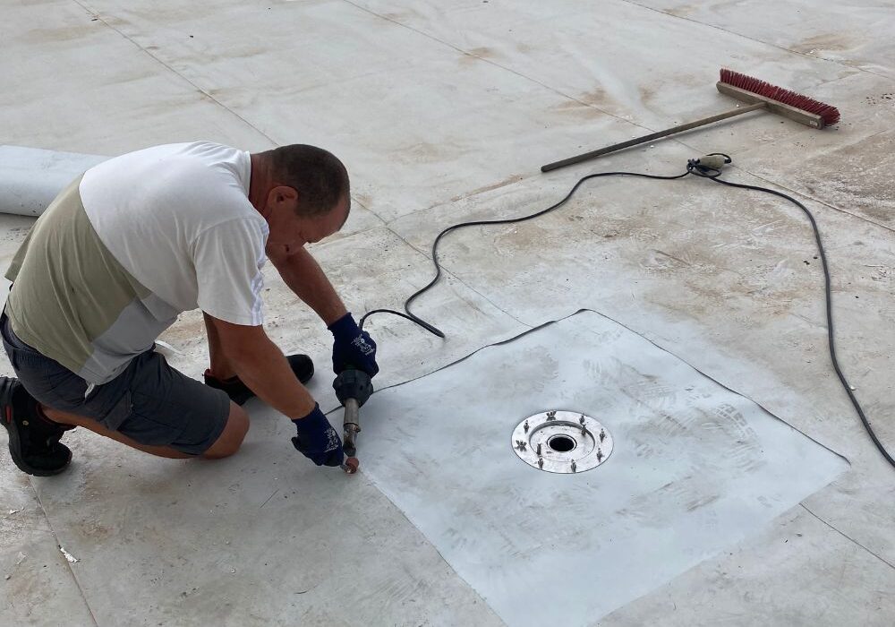 Teilsanierung Flachdach