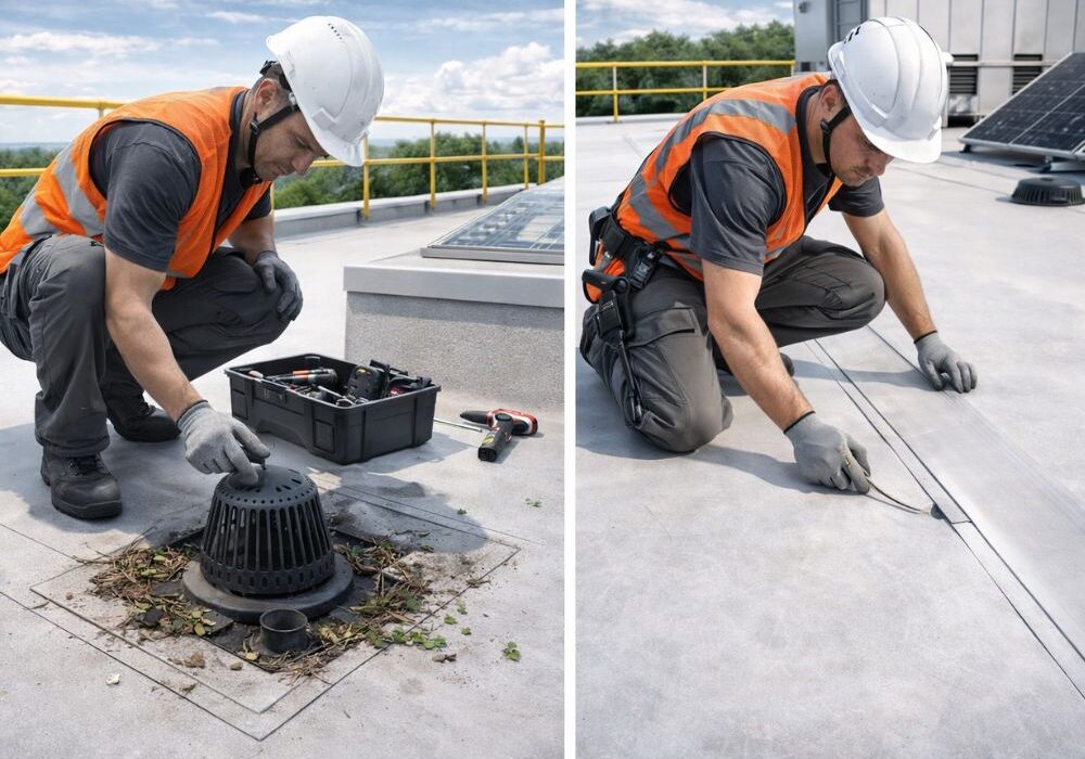 Wartung Flachdachs: Lebensdauer effektiv verlängern