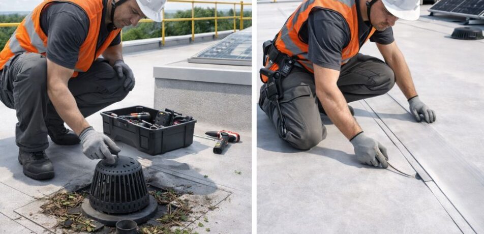 Wartung Flachdachs: Lebensdauer effektiv verlängern